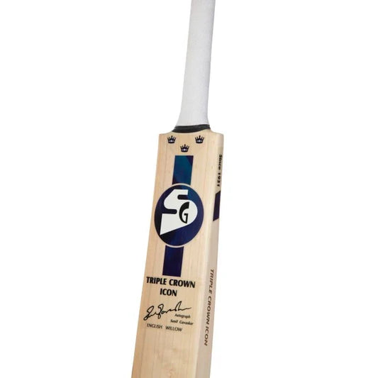 SG Triple Crown Icon Grade 3 English Willow Cricket Bat - Short Handle