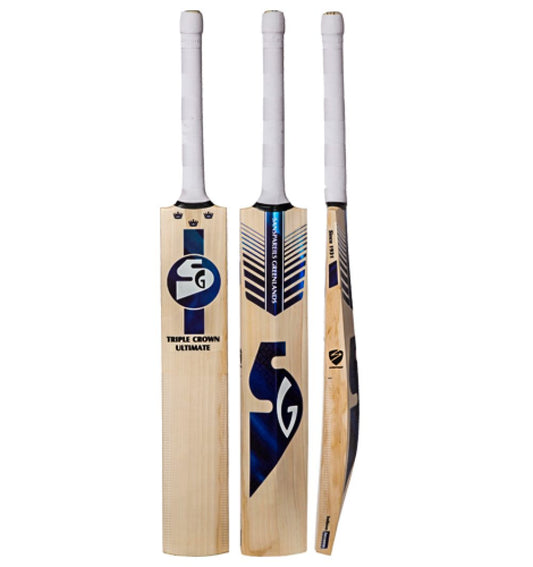 SG Triple Crown Ultimate Grade 2 English Willow Cricket Bat - Short Handle