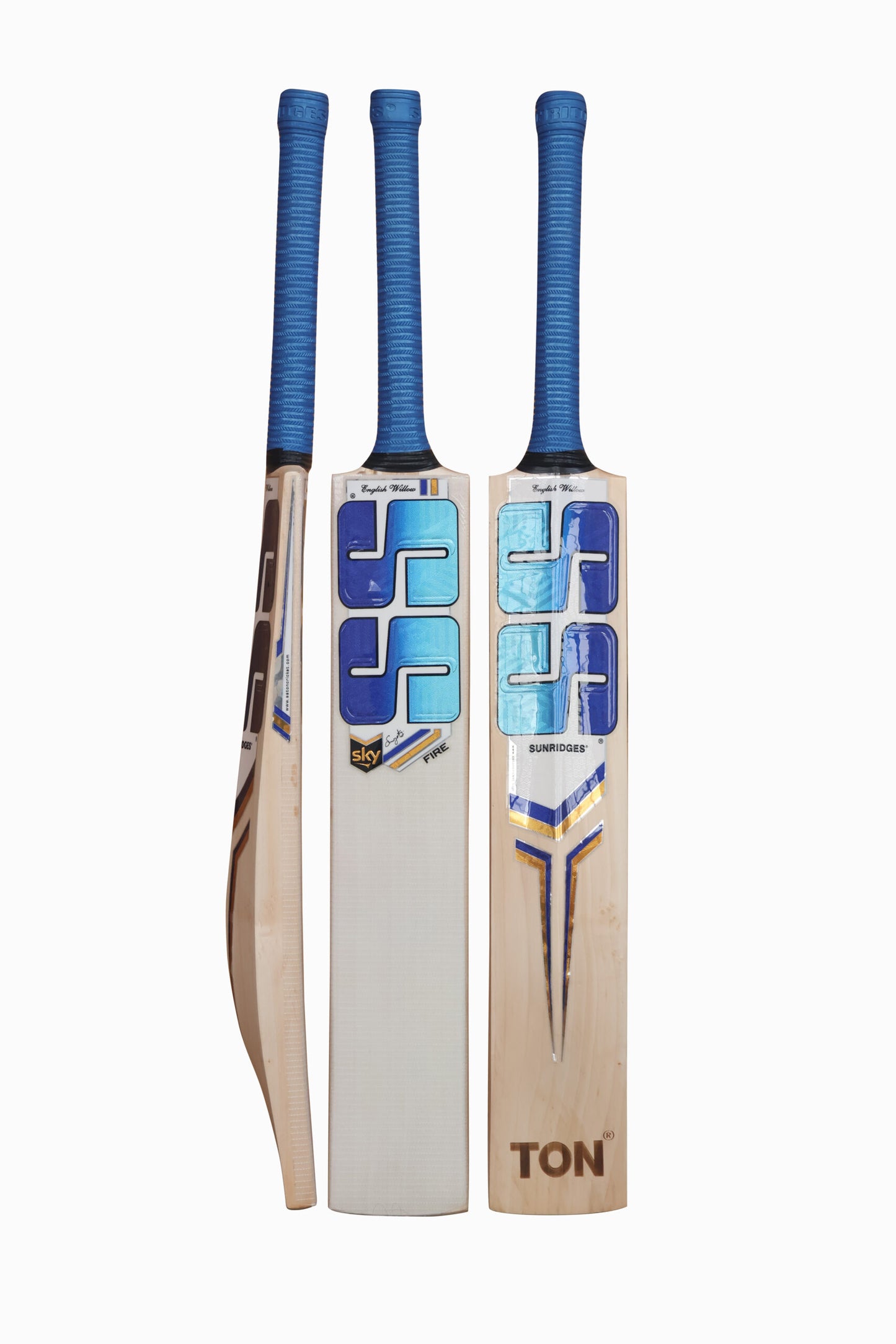 SS SKY Fire Junior English Willow Bat (Size 4)