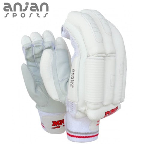 MRF Genius Grand WHITE Mens Batting Gloves