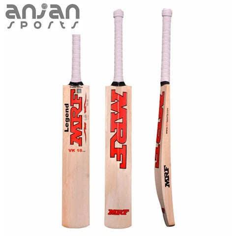 MRF Legend VK 18 1.0 (Size 4) English Willow Bats - Short Handle